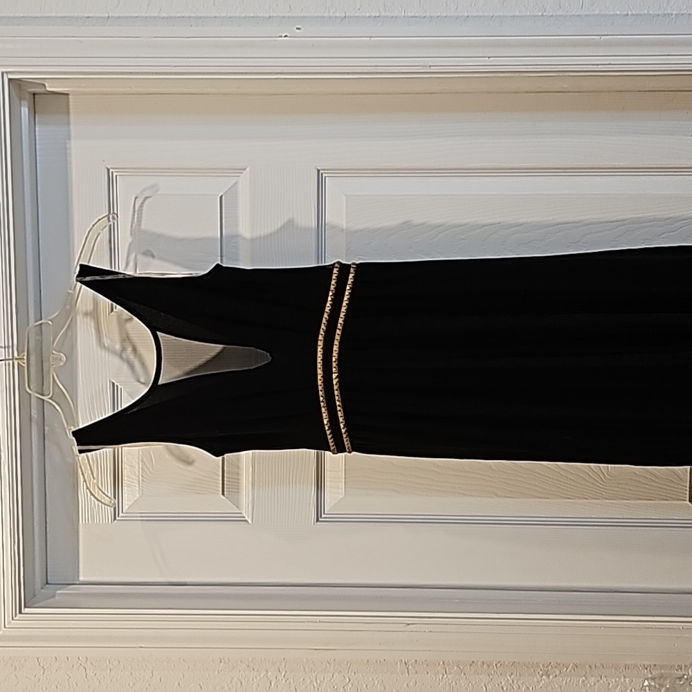 Charlotte Russe black ankle length gown